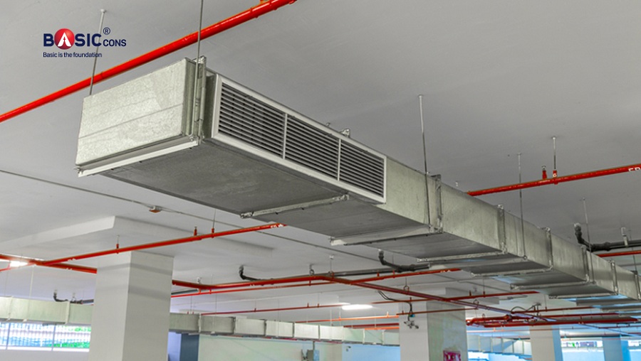 Hệ thống hút khói có vai trò quan trọng khi xảy ra sự cố cháy trong các công trình lớn nhỏ